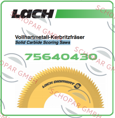 Lach Diamant-08.013.769/B Ident Nr: 75640430