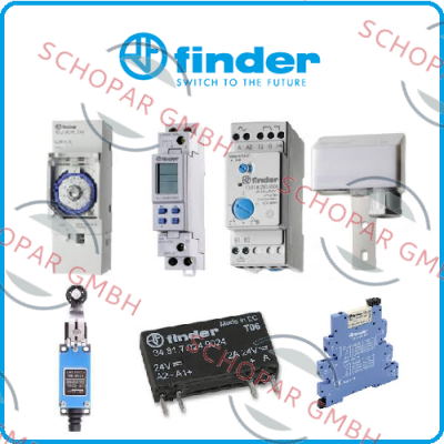 Finder-85 SERIES MINIATURE PLUG- IN TIMER 10 A ORDERING CODE:850200240000