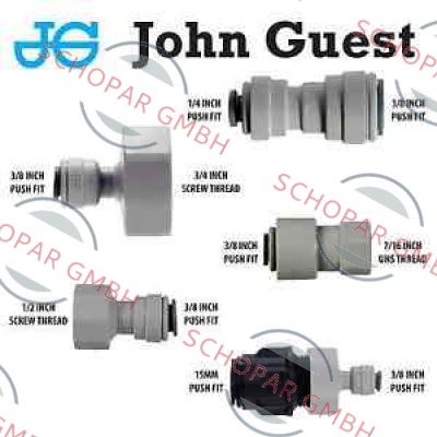 John Guest-ASVPP2 3/8" X 3/8" X 3/8"