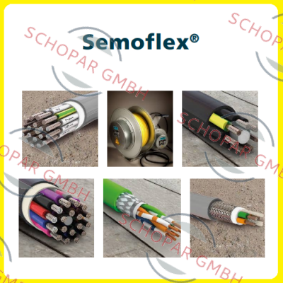 Semoflex-DRUM 5X16MM,2 YELLOW ,0.6 , 1KV  80 METERS 