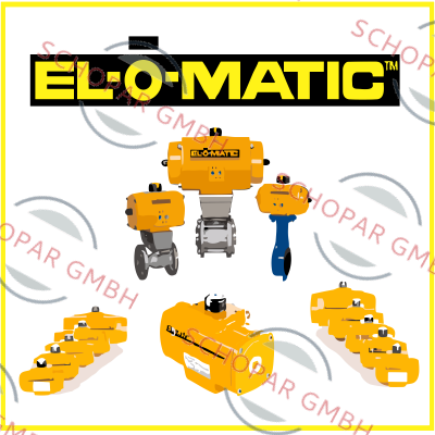 Elomatic-ELOMATIC ED40 DOUBLE ACTING PNEUMATIC ACTUATOR. ECONOSTO ARTICLE CODE: EC079610000RH0N 