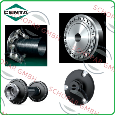 Centa-008A-00016-SET0-*/GROssE 016, BAUFORM TYP 0, MIT SCHRAUBEN