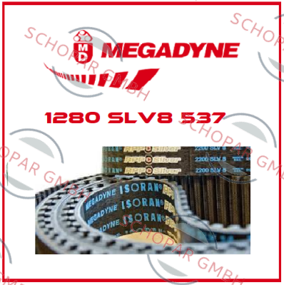 Megadyne-1280 SLV8 537  (63PLUS81280W)