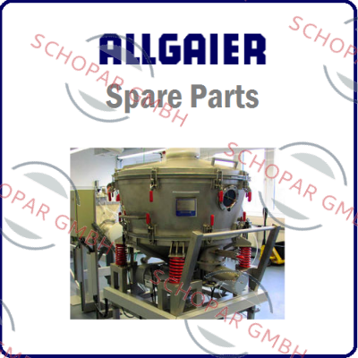 Allgaier-Screen insert/screen frame for screening machine tsi 293, No. 08722