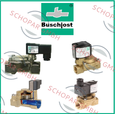 Buschjost-8298000.8171 Diaphragm Valve 1-1/2",24VDC w/ Magnet Coil