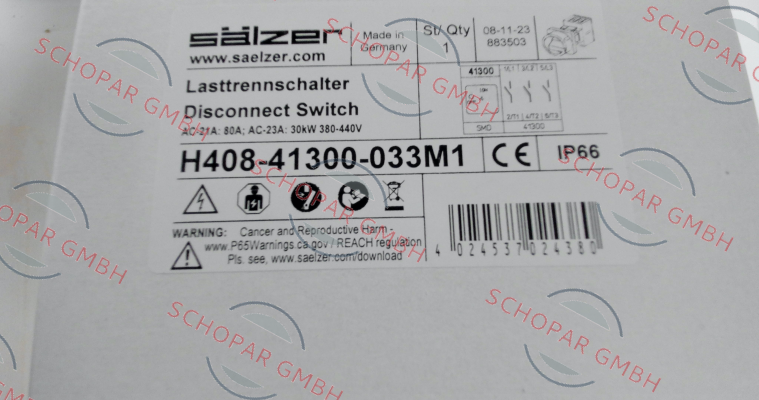 Salzer-H408-41300-033M1