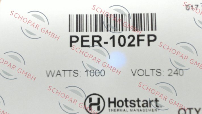 Hotstart-PER-102FP