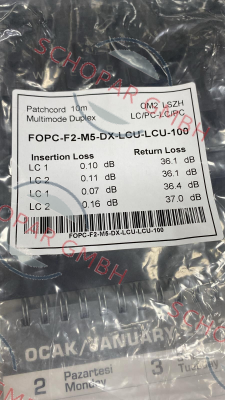 Fiber-FOPC-F2-M5-DX-LCU-LCU-100