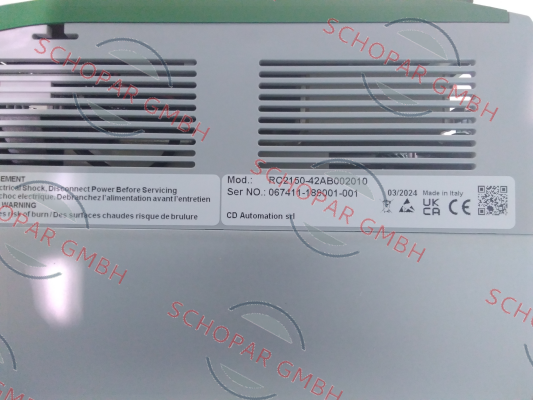 CD AUTOMATION-RC2150-42AB002010