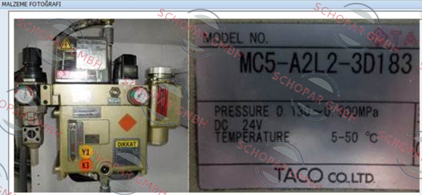 Taco-MC5-A2L2-3D183  OEM!! 