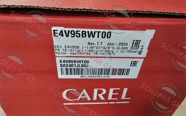 Carel-E4V95BWT00