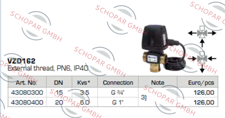 Esbe-43080300 / VZD162