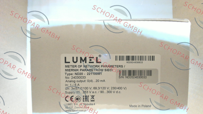 LUMEL-ND20 221100M1