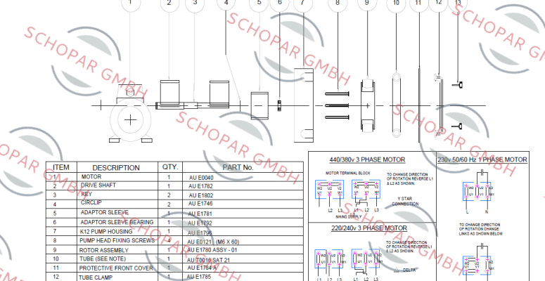 Verderflex-AU E1780 ASSY-01 