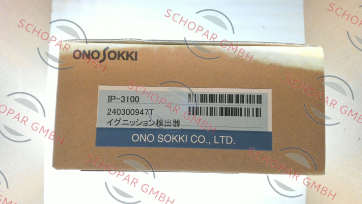 Ono Sokki-IP-3100