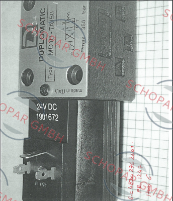 Duplomatic-MD1D-TA/50 replaced by DS3-TA/10N-D00 old code / new code  DS3.TA