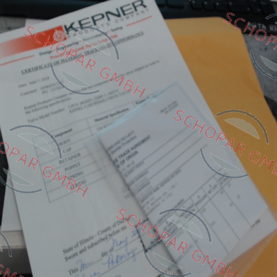 KEPNER-3.1 certificate (Material Traceability Report)