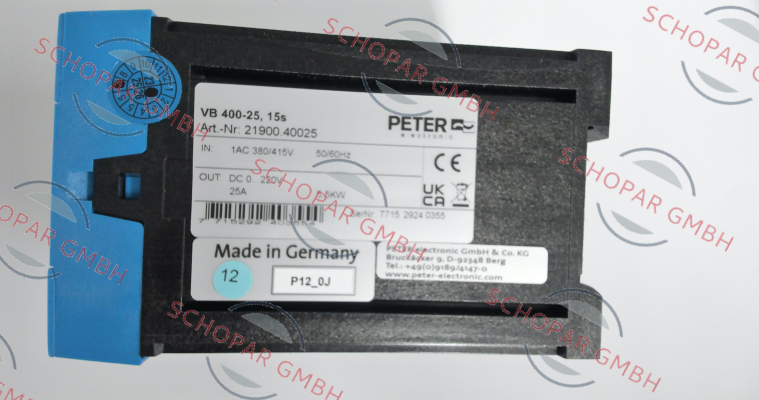 Peter Electronic-VB400-25  15s  /2190040025