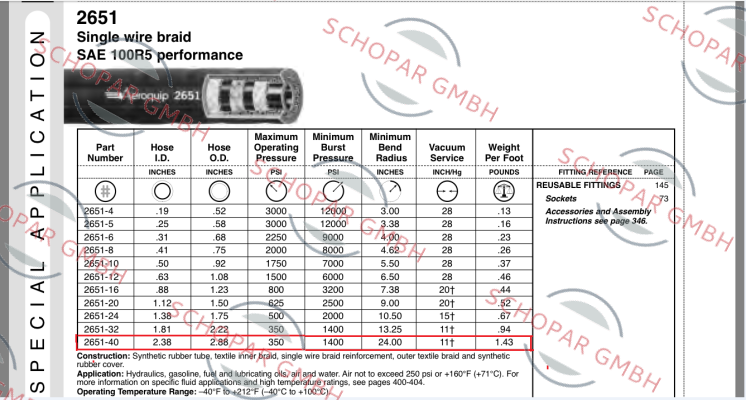 Aeroquip-2651-40