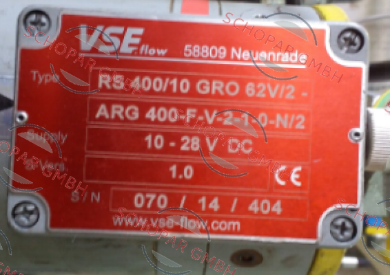 Vse-Flow-RS 400/5 GRO62V - GSM02