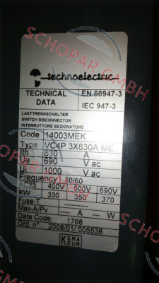 Technoelectric-TEH14003