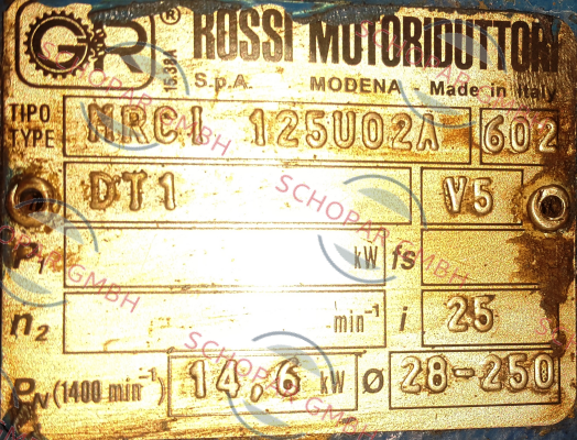 Rossi-MR CI 125 UO2A 