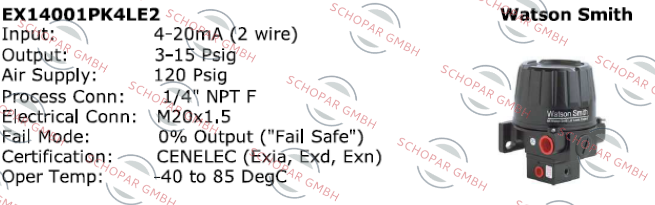 Watson Smith-EX14001PK4LE2