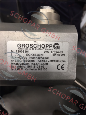 Groschopp-12006301 OEM 