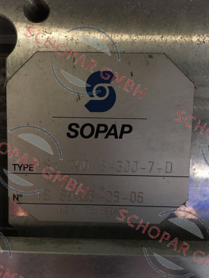 Sopap-TS 200-3-300-7-D 