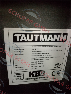 Stabilus-BLOC-O-LİFT for Tautman Model: 294 127 111