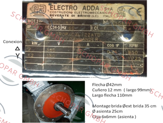 Electro Adda-FC 160 L-4/8 