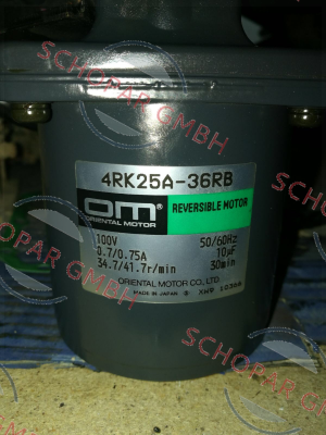 Oriental Motor-4RK25A-36RB obsolete,alternative 4RK25GN-AW2J 