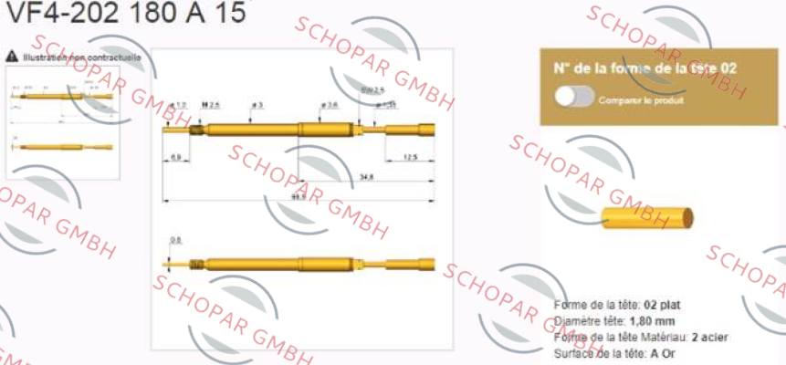 Ingun-VF4-0012 , type VF4-202 180 A 15