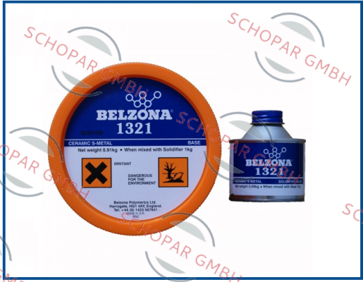 Belzona-Belzona 1321 Ceramic SMetal BLUE Color (3kg)