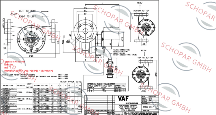 VAF Instruments-B5025C13 