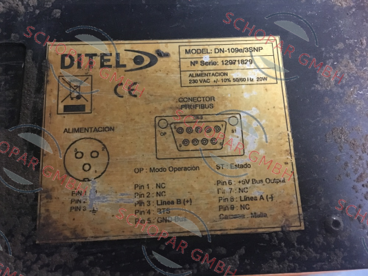 Ditel-DN109e/3SNP