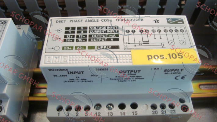 Ime-D8W2 obsolete, replacement TM8P0H110 