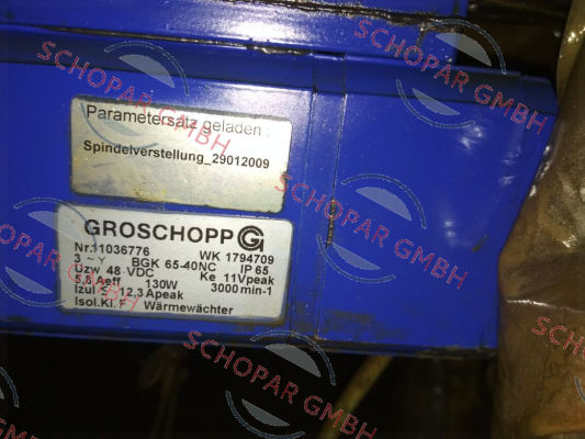 Groschopp-WK 1794709,11036776 OEM 