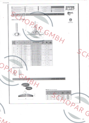 System Plast-LMPH123H-04-PM20L165 (175266)