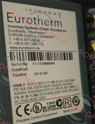 Eurotherm-3508/F/VH/2/XX/1/1/60/S/LO/XX/AM/PD/XX/XX/GER/GER/XXXXX/XXXXX/XXXXX/XXXXXX/CFG/C/PX/K/0/1200/C/PX/K/0/1200/1FH/XXX/XXX/XXX/XX/XX/A1/1HX/XXX/2PV/