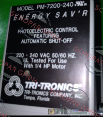 Tri-Tronics-PM-7200-240  OEM