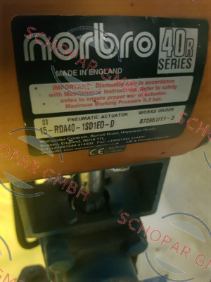 Norbro-15-RDA-40-1SD1E0 old code / new code 15-RDA40-1SD1E0-D