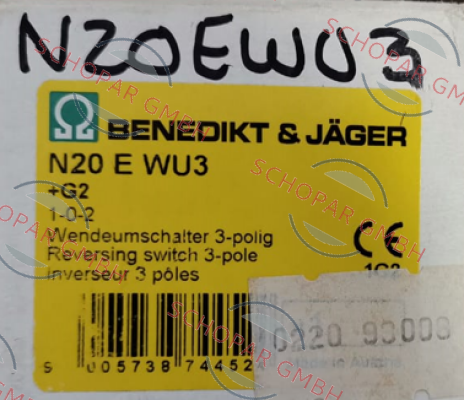 Benedict-N20 E WU3+G2