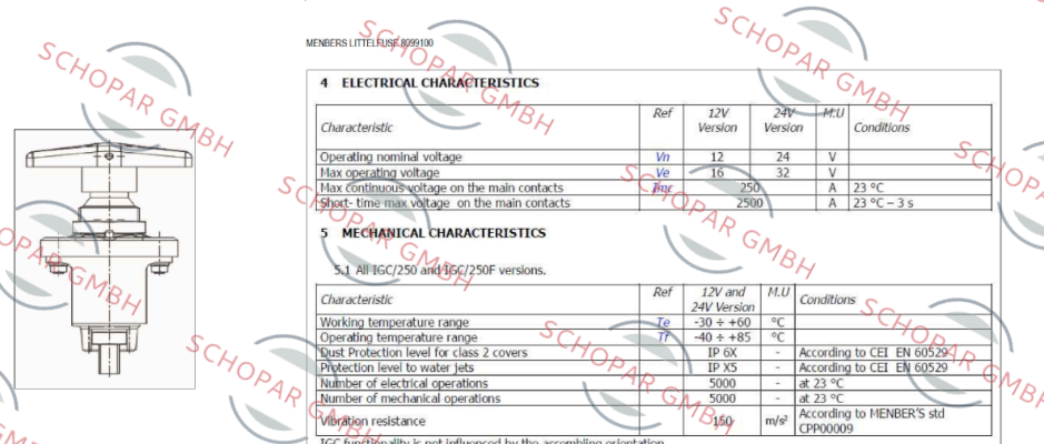 Littelfuse-08099100 the same as 240-22019