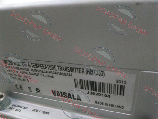 Vaisala-HMT330 3E0B101XCAG100A01ACBAA1