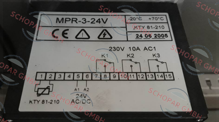 Welba-MPR-3 24VUC