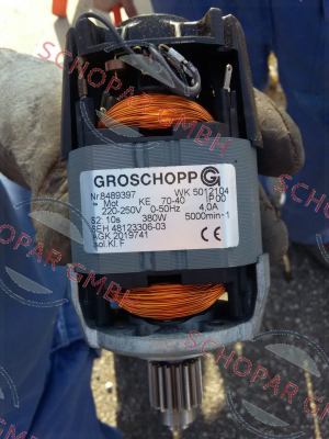 Groschopp-Type WK 5012104, Nr. 8489397 (OEM)