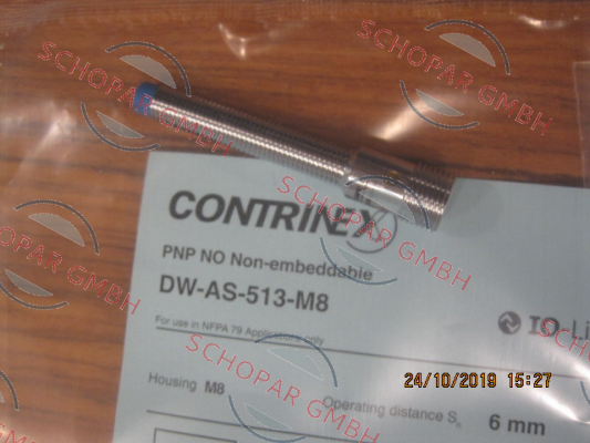 Contrinex-P/N: 320-520-535 Type: DW-AS-513-M8