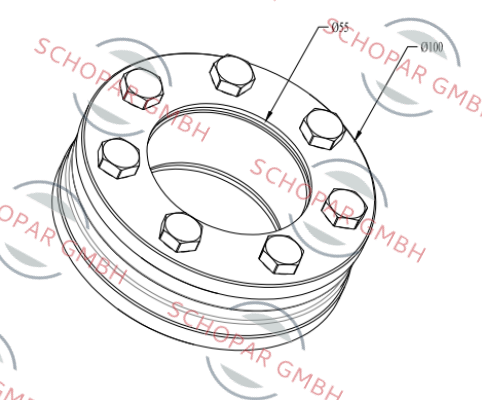 Ringfeder-RFN4061 55X100