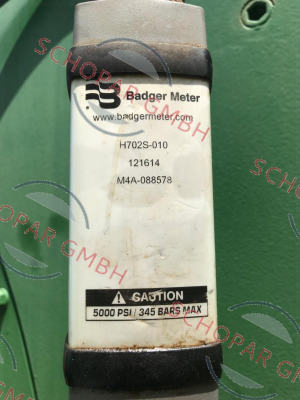 Badger Meter-H702S-010